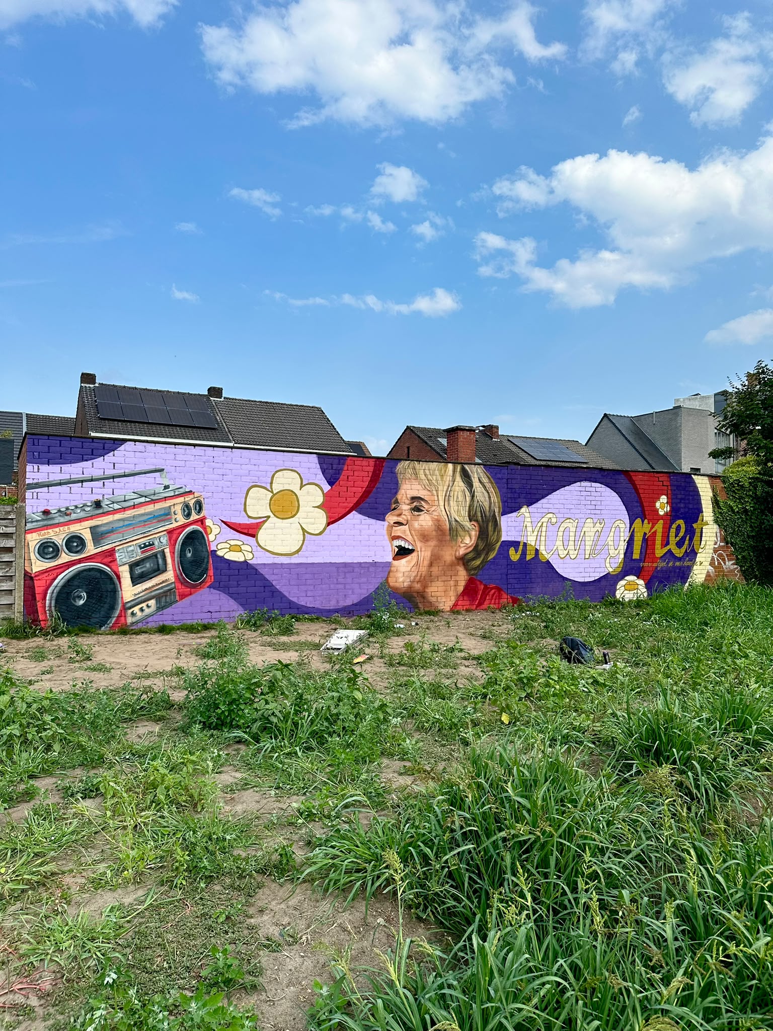 Margriet Hermans Mural in Turnhout
